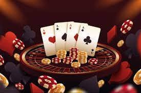 Live dealer Dadu Online studio with dice and gaming table
